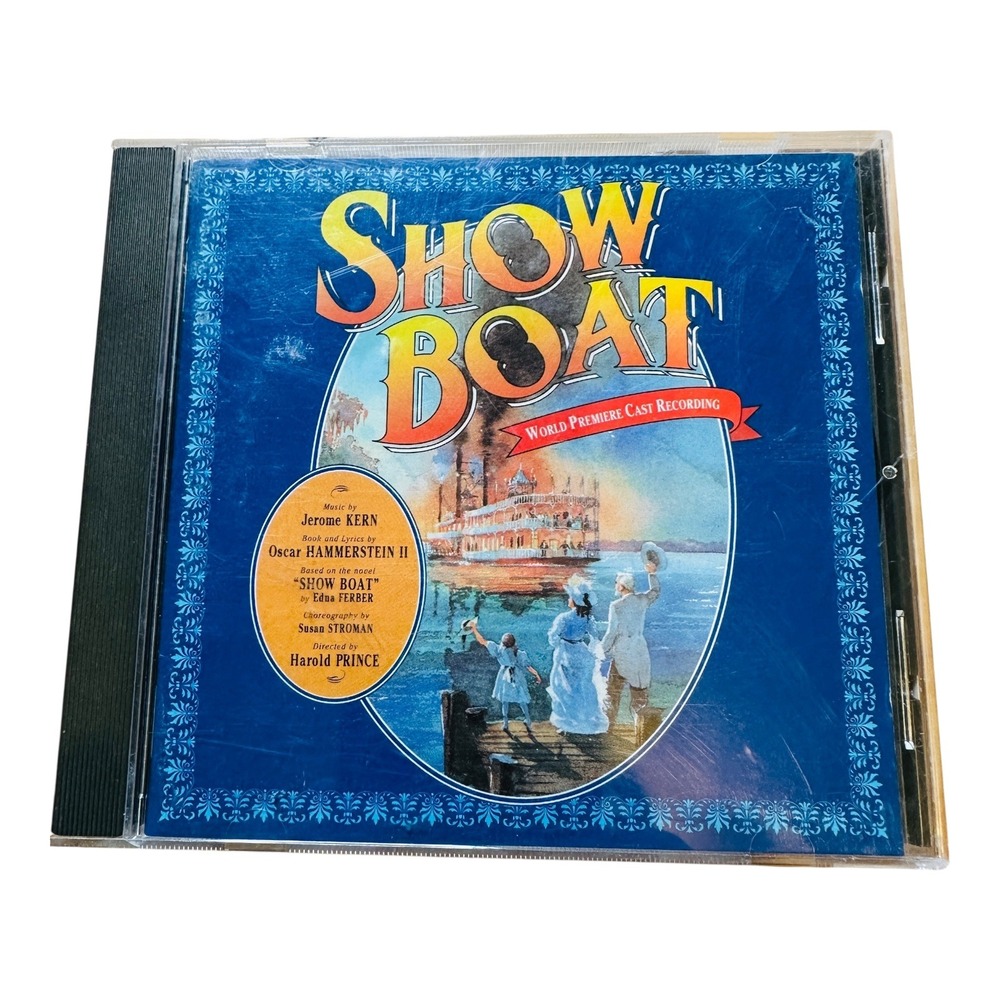 Show Boat World Premiere Cast Recording CD Musical Soundtrack